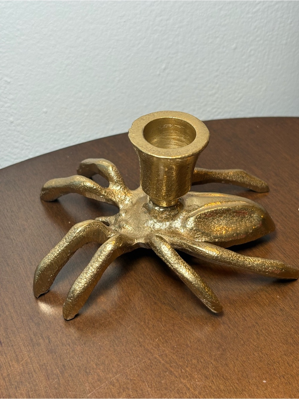 Gold Spider Candle Holder - Set of 2 Decorative Home Accent